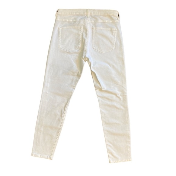 Everlane Mid Rise Skinny Jeans White Woman’s 28 - Picture 9 of 9
